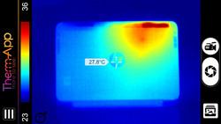 Thermal image under full load