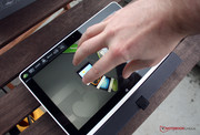 Five fingers on the touchpad activate "Acer Ring".