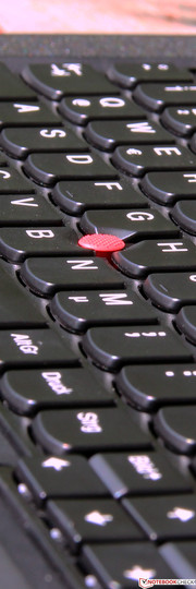 The trackpoint is traditional,...