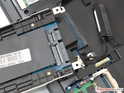 we find an mSATA SSD with an adapter.