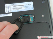 The SIM card slot for the UMTS / LTE module is hidden here.