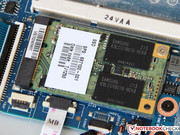 HP has fitted a 32 GB module by Samsung to the mSATA slot.
