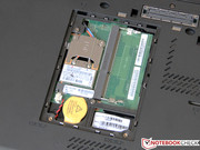To exchange some component the whole notebook has to be disassembled. To exchange some component the whole notebook has to be disassembled.