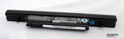 The lithium ion battery has six cells. The lithium ion battery has six cells.