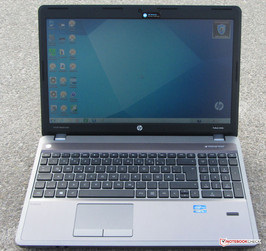 The ProBook 4530s outdoors