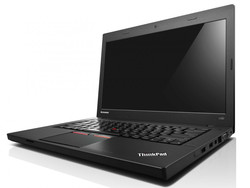 The Lenovo Thinkpad L450. Test model courtesy of notebooksandmore.de
