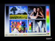 The matt display could be a bit brighter. The matt display could be a bit brighter.