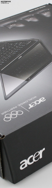 Acer Aspire TimelineX 3820TG: Packaging