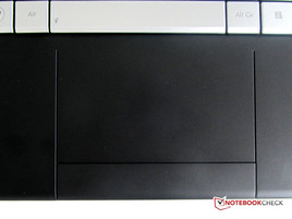 N55SF-S1124V's touchpad