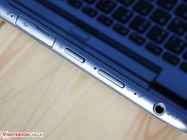 USB 2.0, screen rotation, power on, audio combo