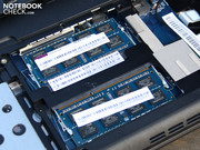 The DDR3 RAM-Module (2x2GB Kingston PC3-10600)