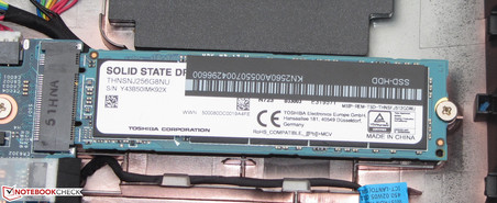 An SSD as system drive.
