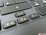 As it is often the case, the arrow keys are only half-sized.