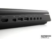 The HDMI-In is a novelty among the ports (HDMI-Out in the picture).