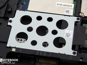 An unoccupied HDD slot gives you potential for more storage space (Slot 1). An unoccupied HDD slot gives you potential for more storage space (Slot 1).