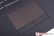 Touchpad with dedicated mouse buttons.