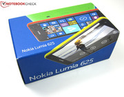 The packaging of the Lumia 625 includes...