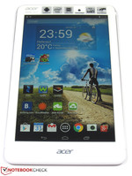 Perfect fit: For the Acer Iconia Tab 8, "gap" is a foreign word.