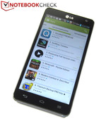 LG equips the D605 Optimus L9 II with a sturdy plastic case.