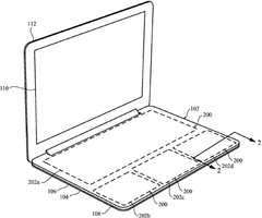Apple MacBook patent shows large customizable touchpad keyboard