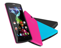 Archos 50b Platinum Android smartphone with 5-inch IPS display and quad-core processor