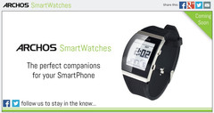 Archos smartwatches will be unveiled at CES 2014