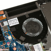 The fan can be removed.