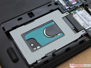 Hard drive number one: the conventional hard drive is set up as Volume D.