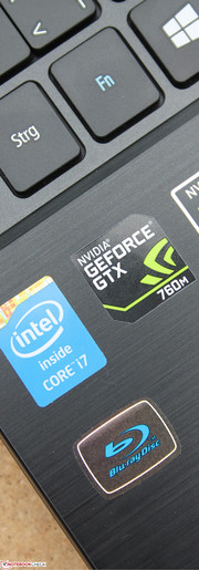 Acer Aspire V3-772G: Gamers will be satisfied with the performance.