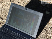 Right view (frontal sun on the screen) Right view (frontal sun on the screen)