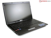 The 15.6-inch Asus K53TA-SX026V combines an AMD quad-core CPU (1.4 GHz) with two graphics cards. The 15.6-inch Asus K53TA-SX026V combines an AMD quad-core CPU (1.4 GHz) with two graphics cards.