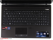 The inside surfaces are robust and almost always cool thanks to the laptop’s design. The inside surfaces are robust and almost always cool thanks to the laptop’s design.
