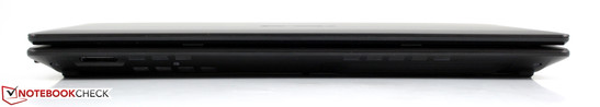 Front: card reader Front: card reader
