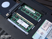The DDR3 RAM has been placed on two modules with 2048 MB each. The DDR3 RAM has been placed on two modules with 2048 MB each.
