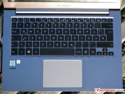Input devices of the Zenbook