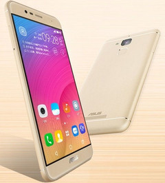 Asus Zenfone Pegasus 3 Android smartphone with MediaTek MT6737 processor and fingerprint reader