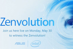 Asus Zenvolution event scheduled for May 30th 2016