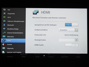 Setting HDMI out