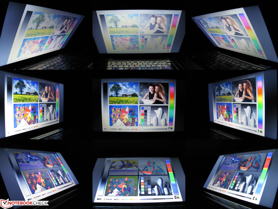 Viewing angles: Toshiba Satellite L755D-14U Viewing angles: Toshiba Satellite L755D-14U