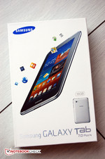 Small but with oomph. That's how Samsung's Galaxy Tab 7.0 Plus N presents itself