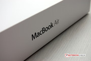 Quite inconspicuous: The MacBook Air's packaging.