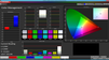 Color accuracy (target color space sRGB)