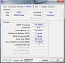 Systeminfo CPU-Z RAM