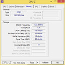 CPU-Z memory info.