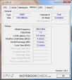 CPU-Z information of the  Lenovo 3000 N200