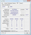 CPU-Z-informations about the Acer Aspire 7520G-602G40 CPU-Z-informations about the Acer Aspire 7520G-602G40