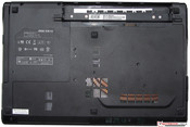 A big maintenance cover is present A big maintenance cover is present