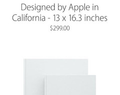 $299 for the Apple Book, a catalog of past and present Apple designs inspired comedy and ironic tweets.