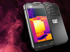Cat unveils S60 smartphone with integrated IR camera