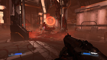 A lower resolution and lower quality level have to be selected for Doom.